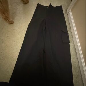 ALO Yoga Black Wide-Leg Pants